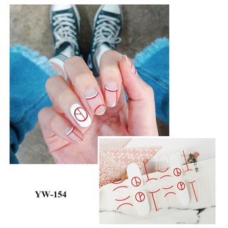 Miếng dán móng tay - Nail Wraps (12 miếng dán khô)