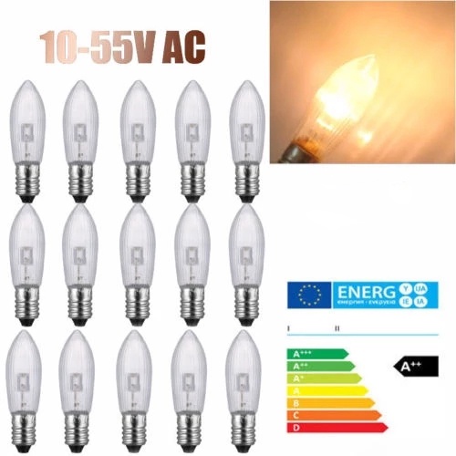 Bóng Đèn Led Trang Trí Thay Thế E10 0.2w 10-55v