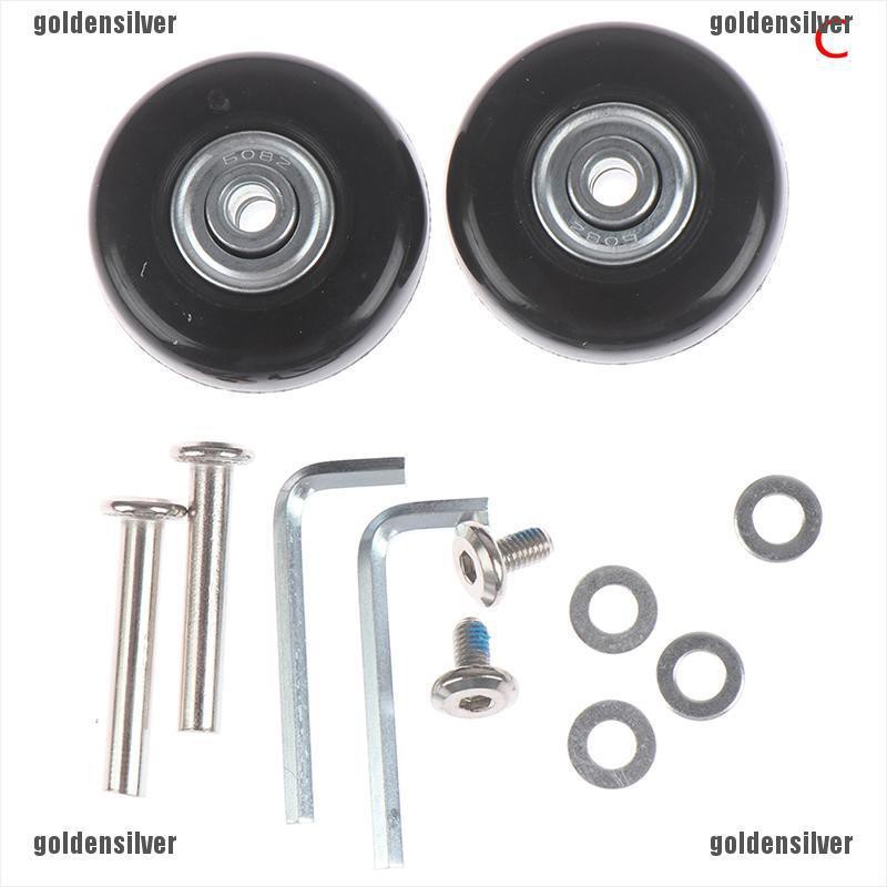 Bộ Bánh Xe Thay Thế Cho Vali Du Lịch OD 40-54mm