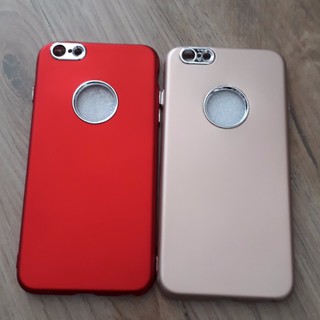 ỐP IPHONE 5/5S, IPHONE 6/6S, IPHONE 6/6S PLus DẺO MÀU NÚT XI