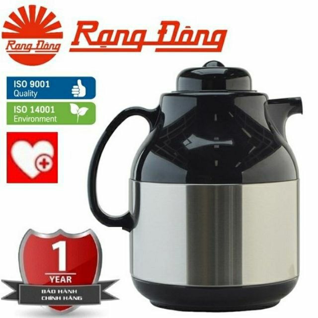 Phích ủ trà Rạng Đông cao cấp INOX 1 lít