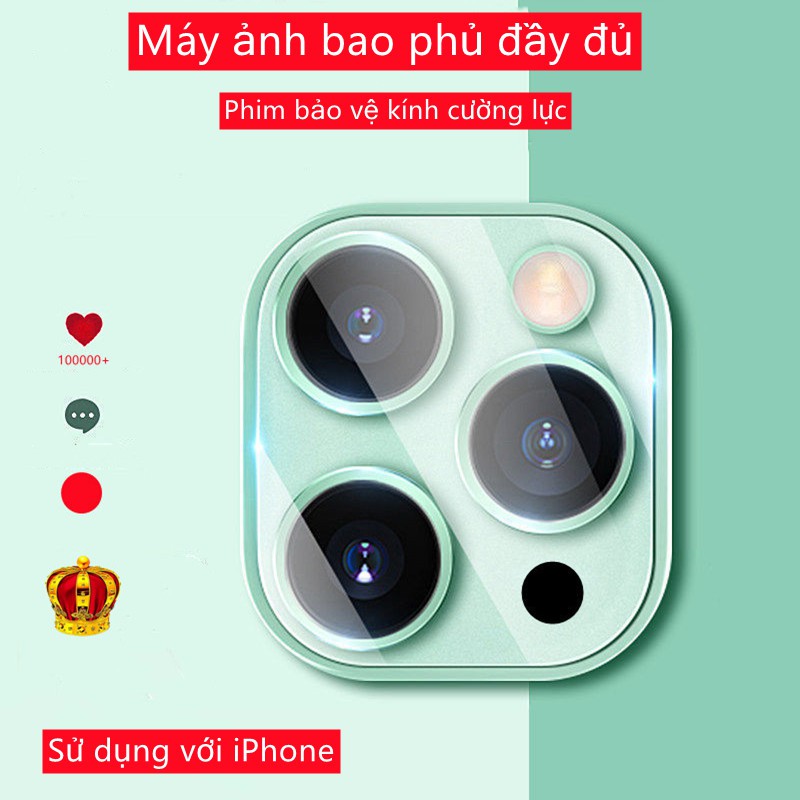 Bảo hiểm đầy đủ iPhone 12 13 13PROMAX/12 PROMAX 11 Pro Max / XS MAX XR 7P / 8P Bảo hiểm đầy đủ Máy ảnh Phim bảo vệ Kính cường lực Bảo vệ màn hình