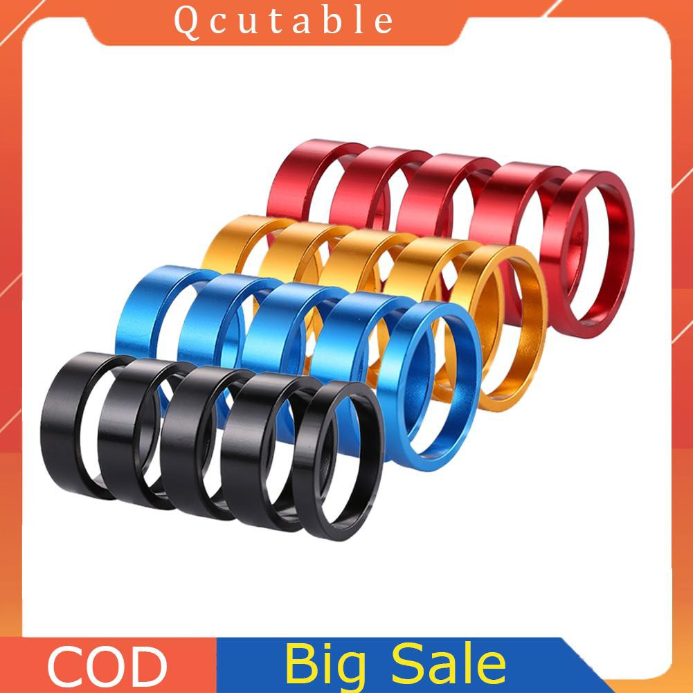 Bộ 5 Miếng Đệm Hợp Kim Nhôm Gắn Phía Trước Xe Đạp