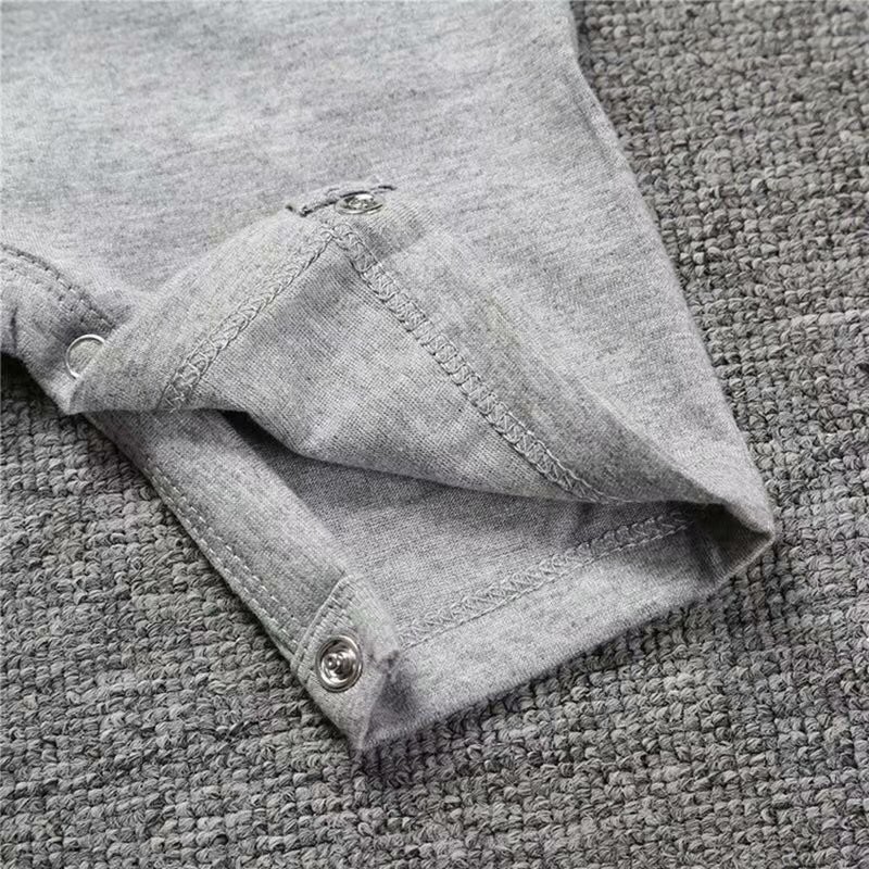 Jumpsuit Tay Ngắn Chất Cotton Cho Trẻ Sơ Sinh