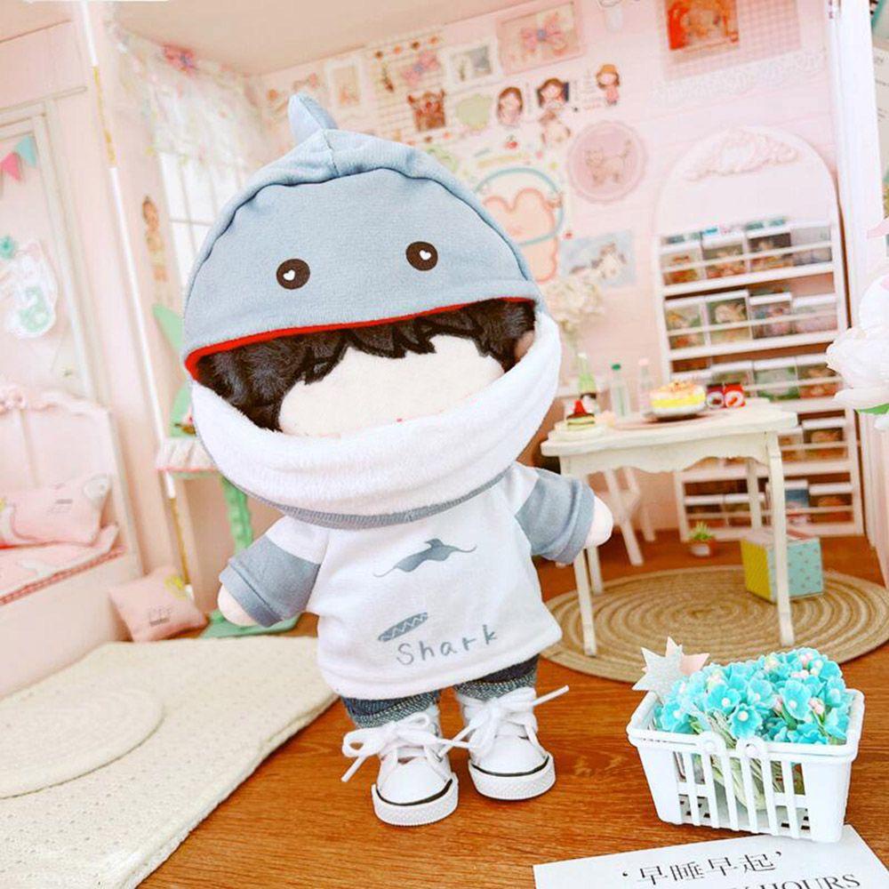 Luol Áo Sweater Liền Thân Hình Khủng Long Thay Đổi Cho Búp Bê