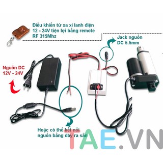 Mạch Đảo Chiều Xi Lanh Điện Từ Xa RF 315Mhz