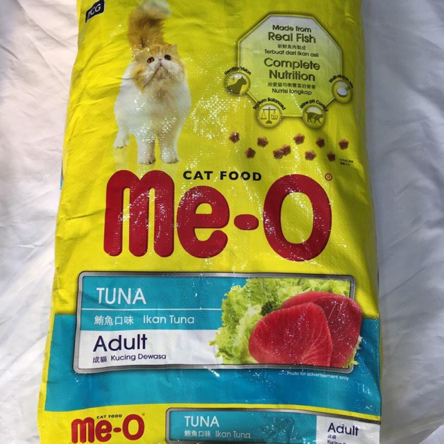 Me-o bao 7kg Thức ăn dạng hạt cho mèo lớn vị cá ngừ , hải sản,cá thu đồ ăn mèo trưởng thành