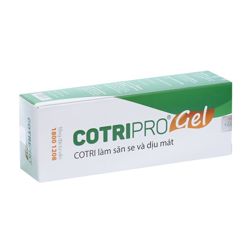 COTRIPRO - Gel Bôi Trĩ Nội, Trĩ Ngoại Tuýp 25g