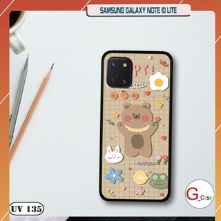 Ốp lưng Samsung Galaxy Note 10 Lite - Lưng nhám chống trầy