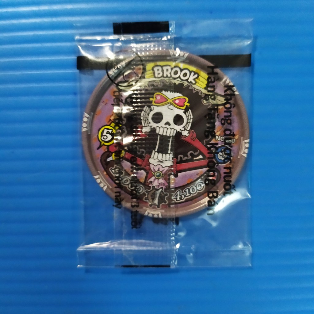 [Một Thẻ ] Thẻ bài toonies One Piece thẻ kim loại dạng chibi mũ rơm Luffy tổng hợp liên minh thủy chiến leng keng (1)