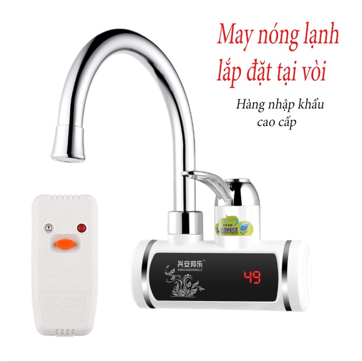 Máy nước nóng lạnh tại vòi, Vòi nước nóng lạnh, Làm nóng trực tiếp, Chống giật, An toàn cho trẻ nhỏ, BẢo hành chính hãng