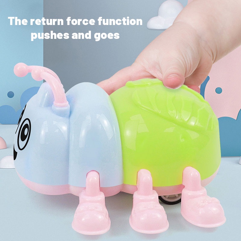 Đồ chơi xe kéo SEA SUN TOYS hình con ong hoạt hình vui nhộn dành cho bé 6 tháng tuổi