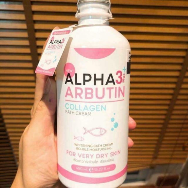 sữa tắm alpha arbutin 3plus