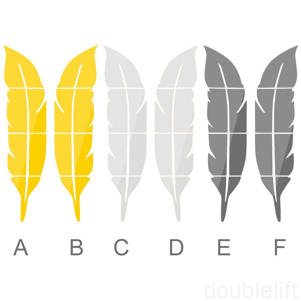 Miếng Dán Tường Trang Trí Hình Lông Vũ 3d Tráng Gương Bằng Acrylic Chống Thấm Nước