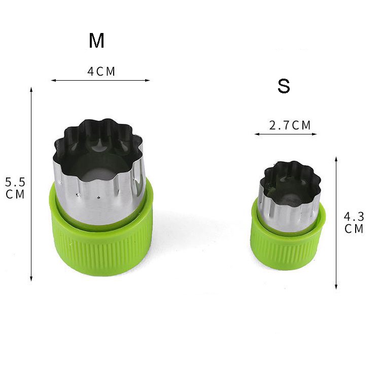 Bộ 9 Khuôn Làm Bánh Quy Mini Bằng Thép Không Gỉ