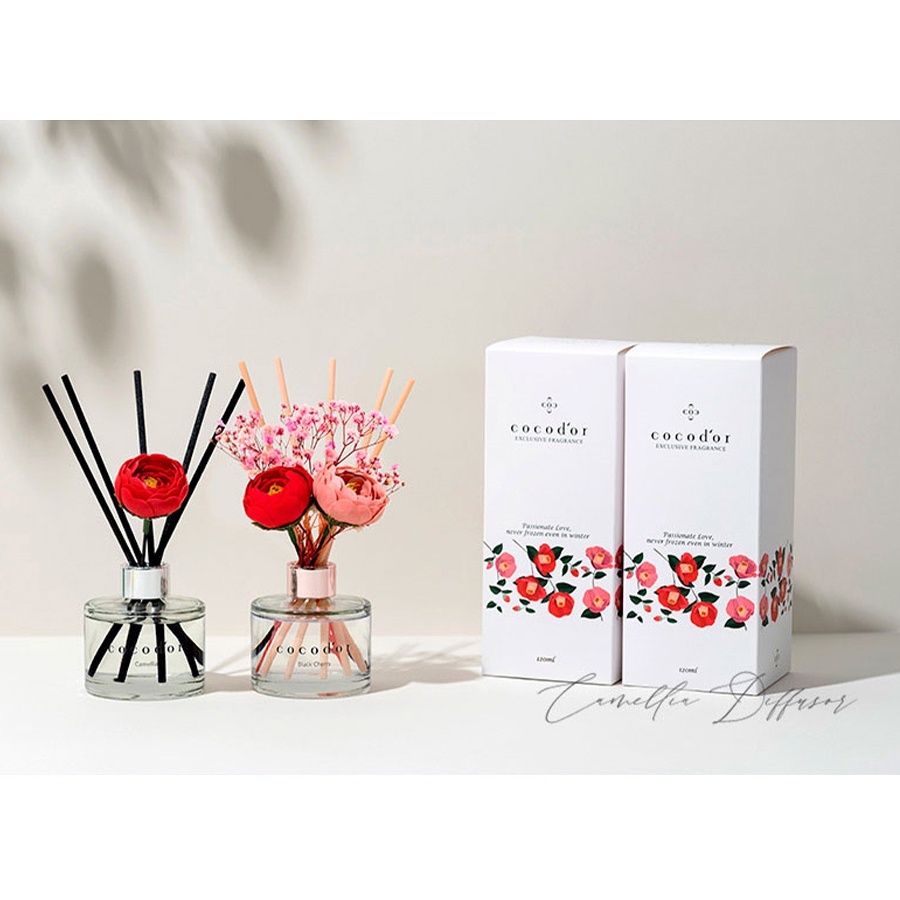 Tinh Dầu Tán Hương Phiên Bản Hoa Trà Cocodor Camellia Diffuser 200ml