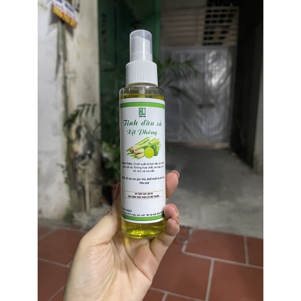 Chai xịt 100ml sả thơm nức xịt muỗi và côn trùng