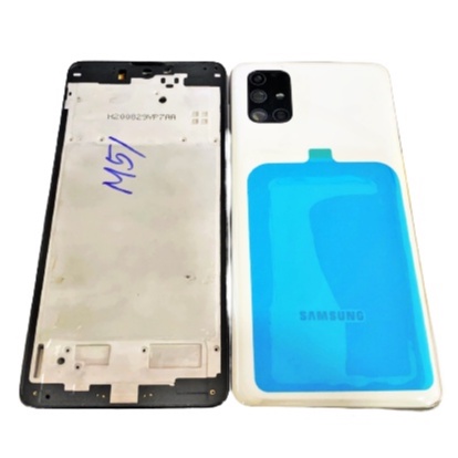 Bộ vỏ + khung sườn Samsung M20 / M51 hàng Zin