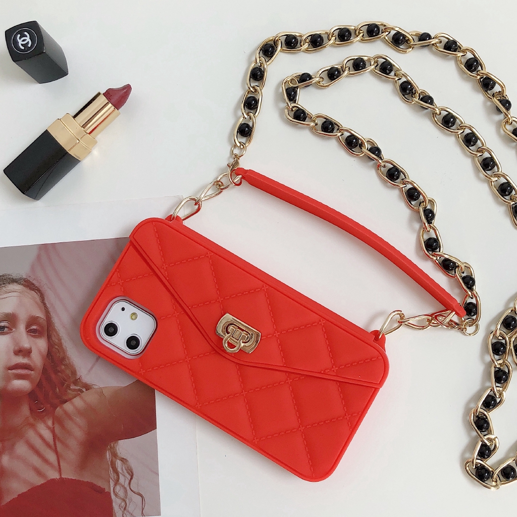 Ốp điện thoại hình túi xách nhám nhiều mẫu cho iPhone 6 6s 7 8 PLUS X Xs XR Xsmax 11