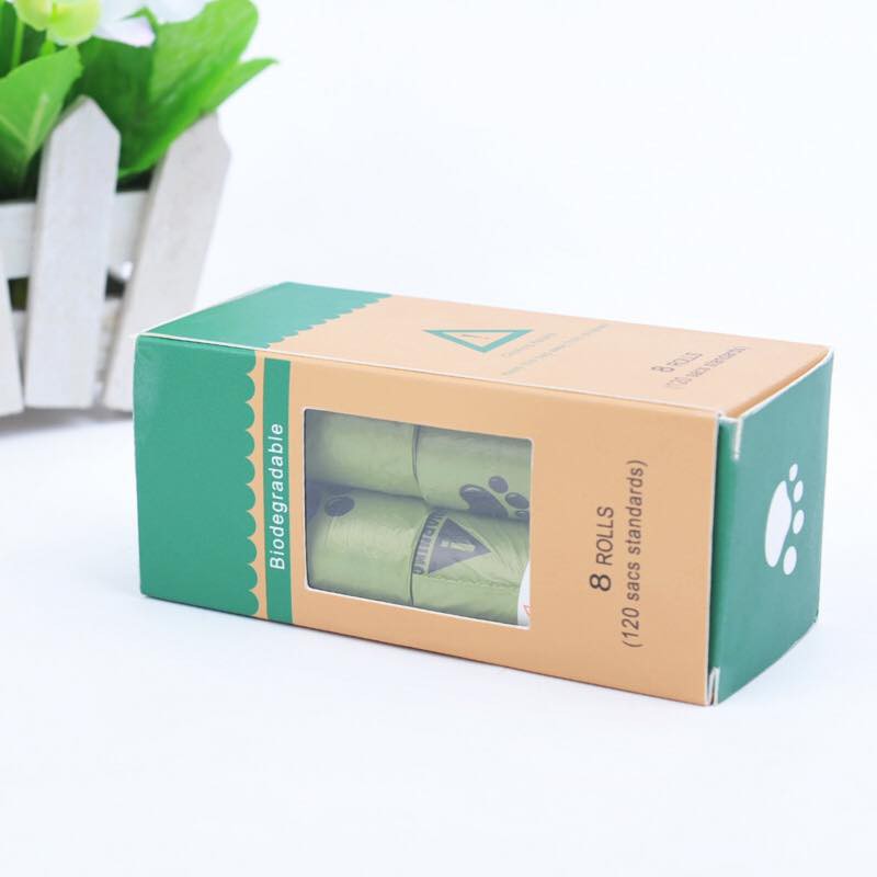 [Mã PET50K giảm Giảm 10% - Tối đa 50K đơn từ 250K] Túi dọn phân chó mèo thân thiện môi trường (cuộn lẻ)