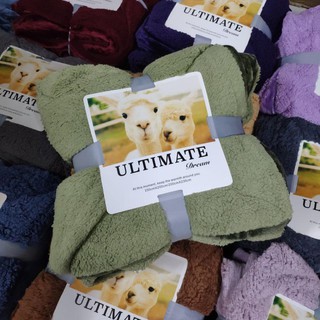 [ HÀNG LOẠI 1 - FREESHIP ] Chăn lông cừu ultimate 2020 siêu ấm ( 2m x 2m3 nặng 2,2kg)