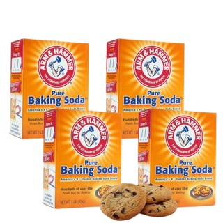 COMBO TIẾT KIỆM Bột Nở Baking Soda đa công dụng khử mùi, diệt khuẩn, tẩy rửa, chăm sóc da, bột làm bánh hộp giấy 454g