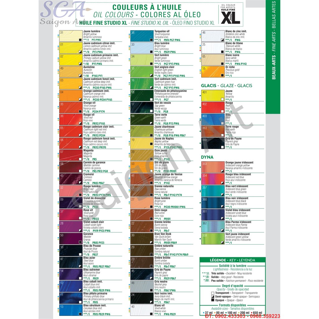 Sơn dầu Pebeo XL Studio 200ml