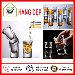Bộ 6 ly uống rượu shot hàng đẹp