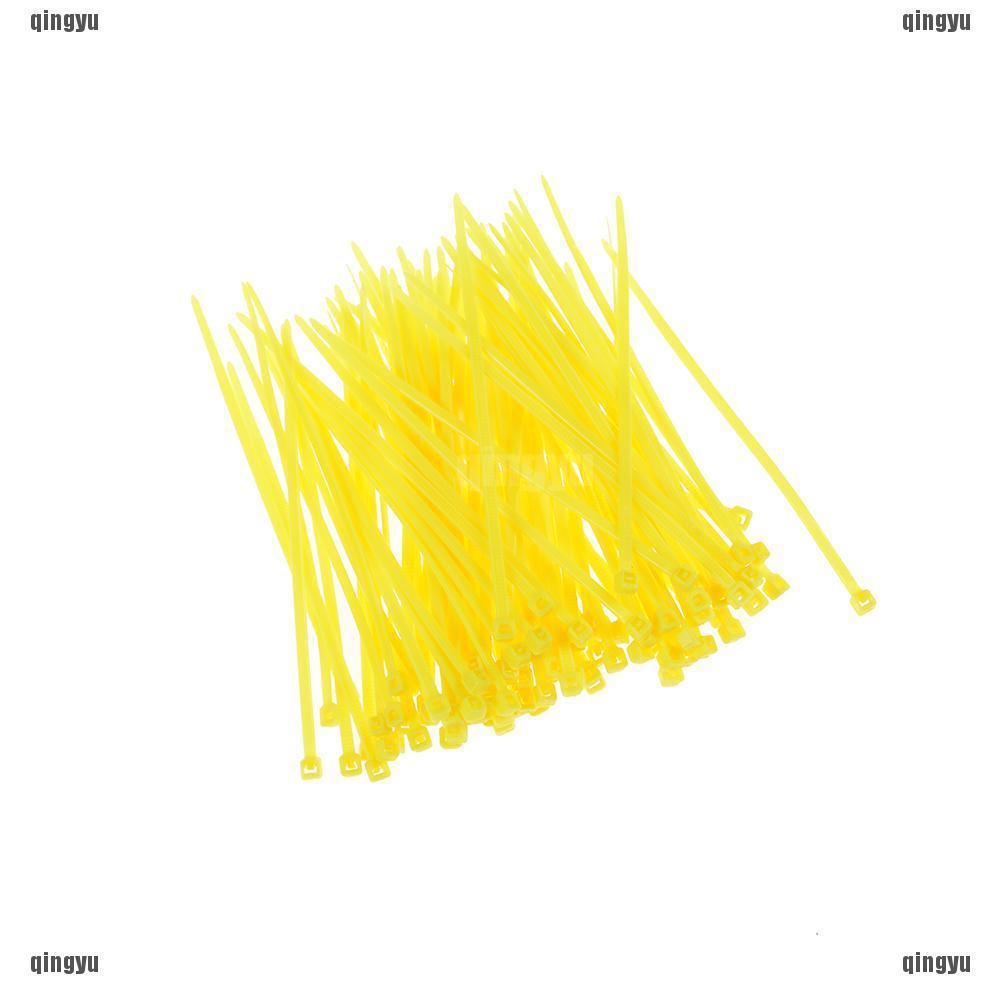 Set 100 Dây Rút Nhựa Nylon Nhiều Màu Sắc