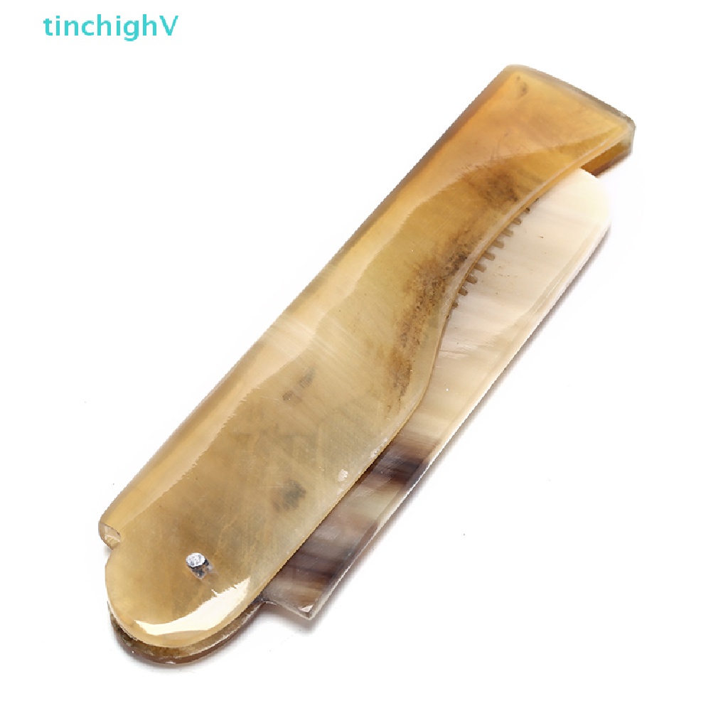 Lược Gấp Bỏ Túi Dạng Sừng Ox Dành Cho Nữ