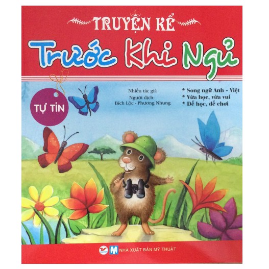 Sách Combo 4 cuốn Truyện Kể Trước Khi Ngủ Can đảm + Vui Vẻ + Tự Tin + Đoàn Kết