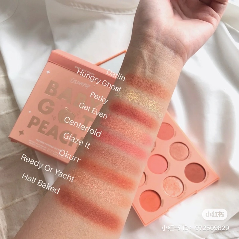 Bảng Phấn Mắt Colourpop Baby Got Peach