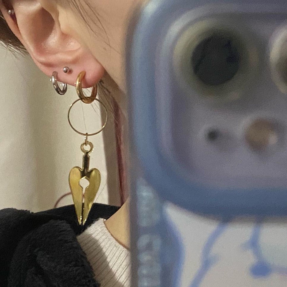 Khuyên Tai Dạng Kẹp Hóa Trang Nhân Vật Nijisanji VTuber Ike Eveland