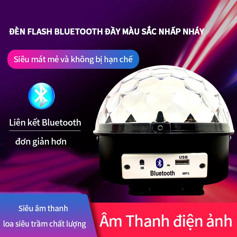 9 colors + music + Bluetooth + remote control + party lights