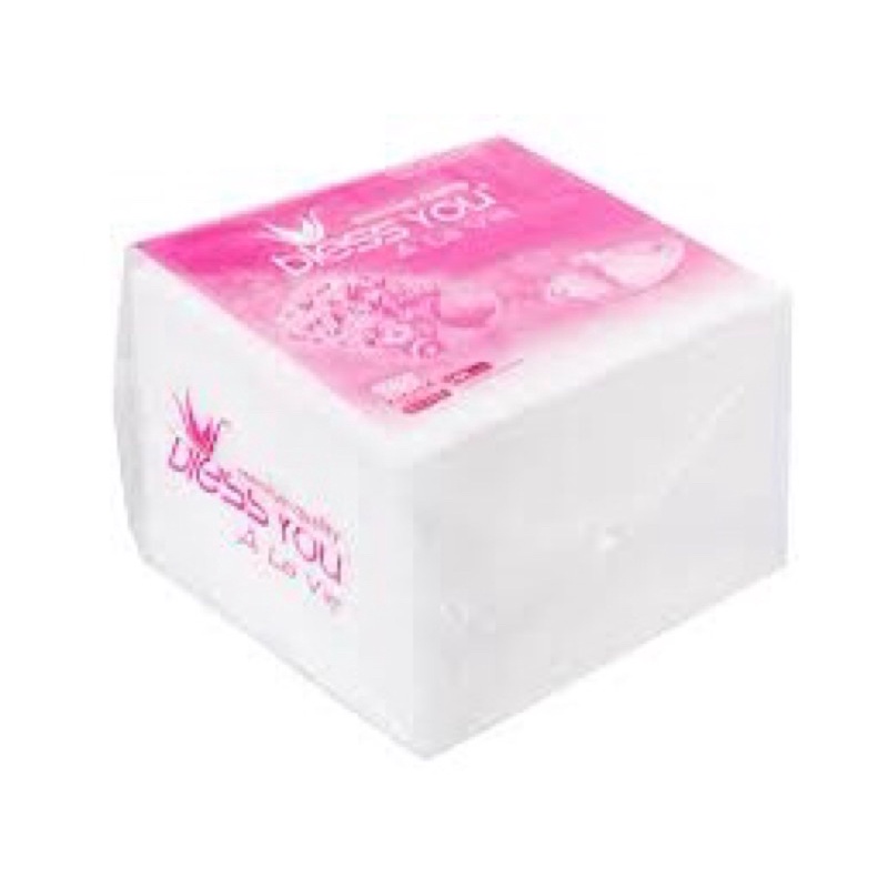⚡Khăn giấy  Blessyou 100 tờ khổ 23x23cm cam kết chính hãng 100%⚡