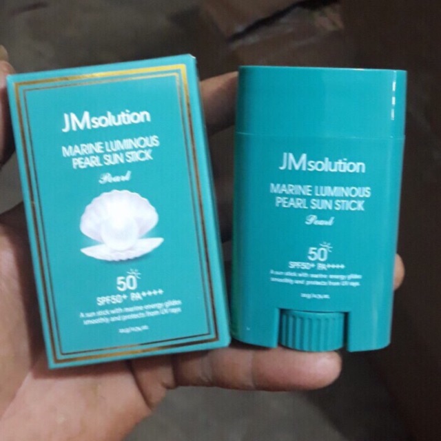 LĂN CHỐNG NẮNG JM solution Marine Luminous Pearl Light Sun Stick SPF50+ PA