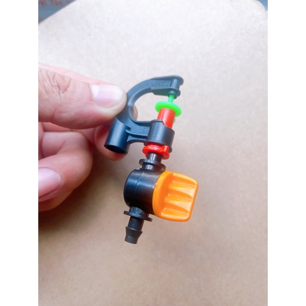 Béc Tưới Phun Mưa Kèm Van Khoá Ống 6 Ly