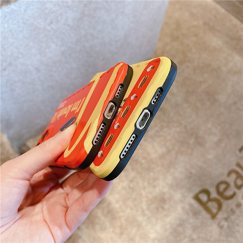 Ốp điện thoại từ nhựa mềm họa tiết McDonald's cho iPhone12 mini 11 PRO MAX 7/8plus SE2020 X/XS XR XSMAX | BigBuy360 - bigbuy360.vn