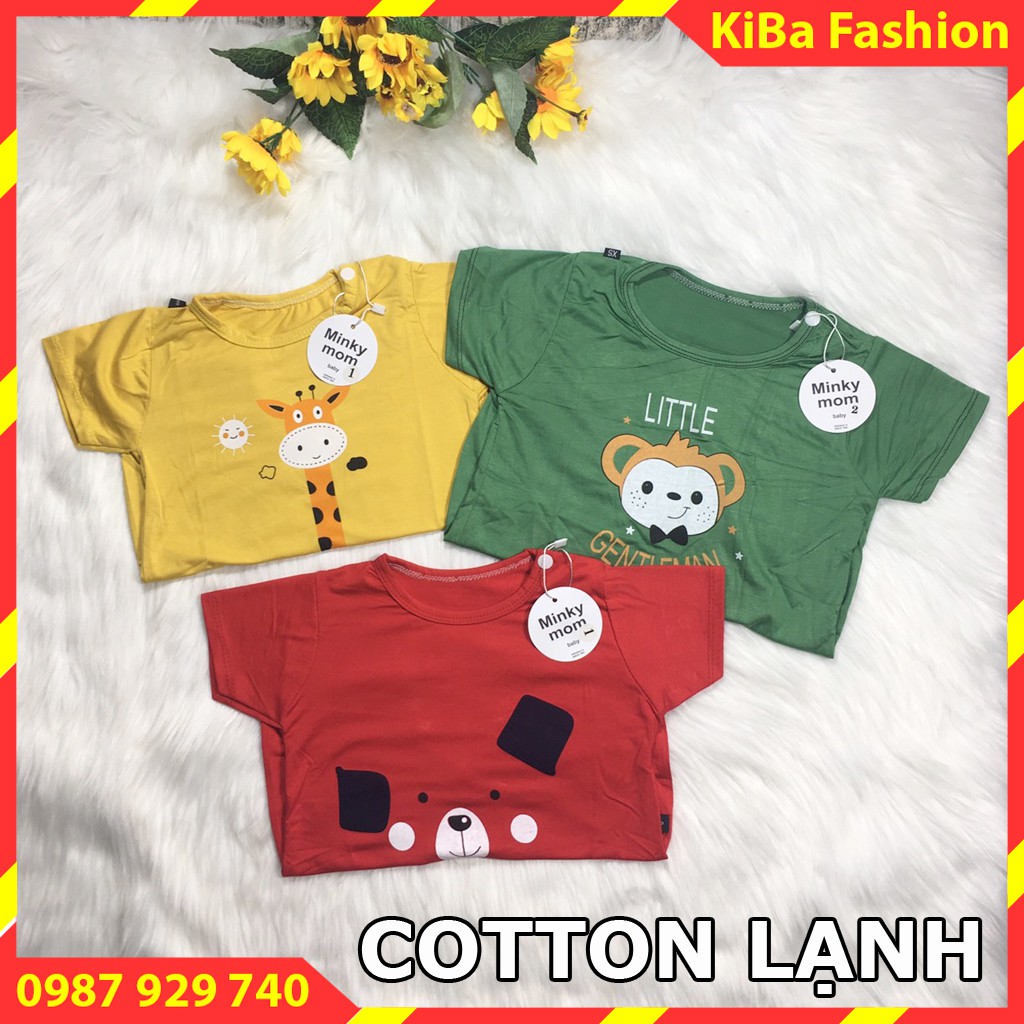 Bộ Body cộc tay liền thân, bodysuit chất vải cotton thun lạnh cho bé trai/ gái  6-12kg - BD - TK0320