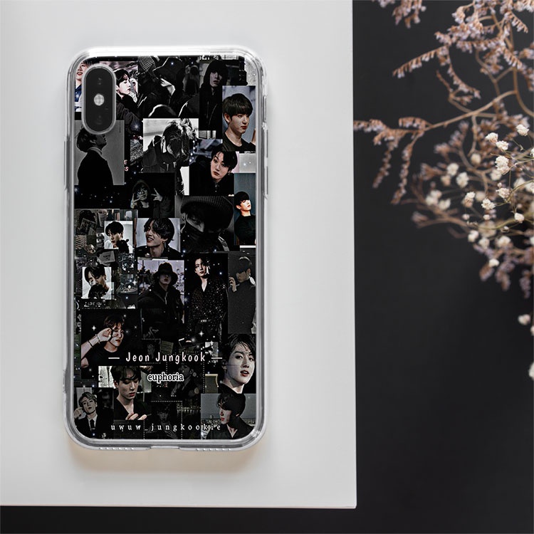 Ốp lưng iphone collage Jeon Jungkook Euphoria COLD and DARK  PAP20210033