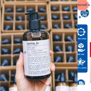 Sữa tắm nước hoa lelabo santal 33 trắng da dưỡng ẩm lưu hương lâu nam nữ