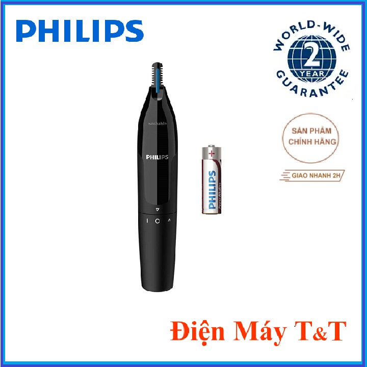 Máy tỉa lông mủi Philips NT1650, Hàng phân phối chính hãng