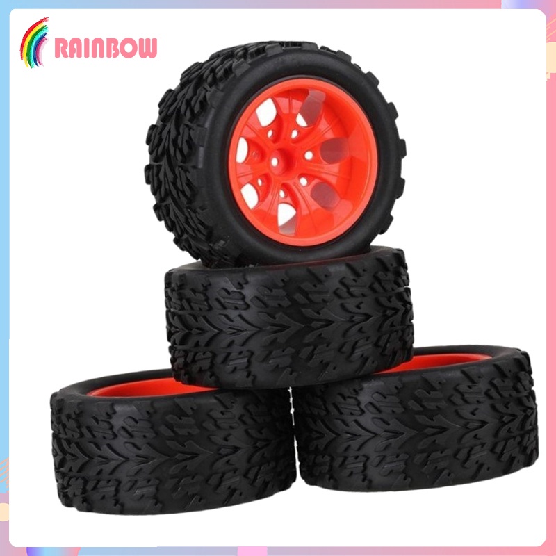 Bộ Bánh Xe Cao Su Tỉ Lệ 1 / 10 Cho Xe Tải Quái Vật Hsp 94111 94188 94108