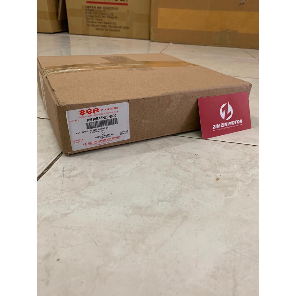 Bộ 25 Lọc Nhớt - Satria FI, Raider FI, GSX R150, GSX S150, Bandit Chính Hãng Suzuki Indonesia