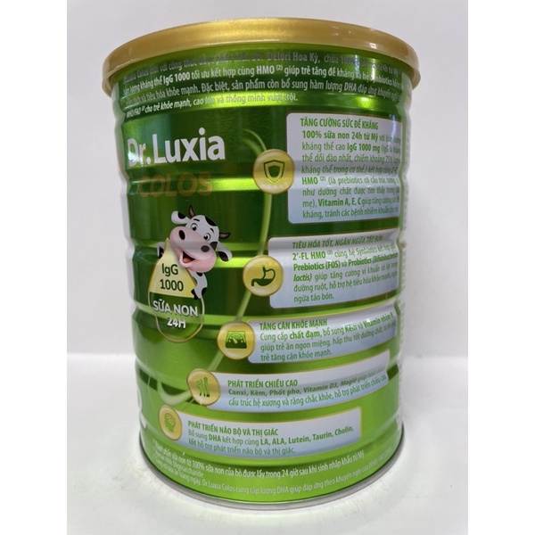 Sữa Colostrum Step 2 ( Dr. Luxia ) lon 800g, HSD: 01/2024