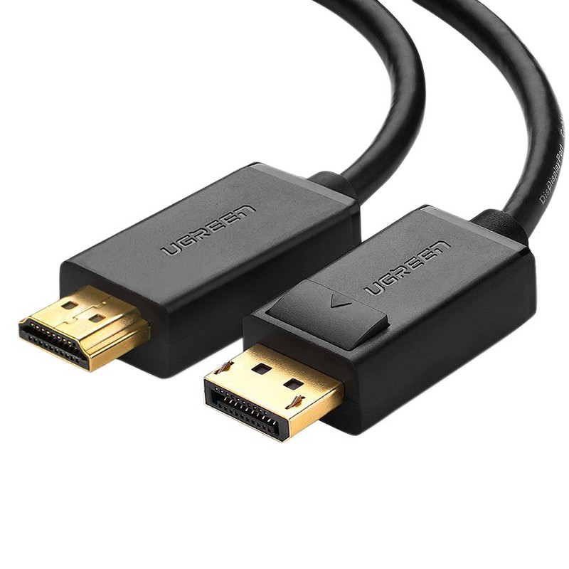 Cáp Chuyển Displayport Sang HDMI Dài 1.5M UGREEN 10239 - Hàng Chính Hãng