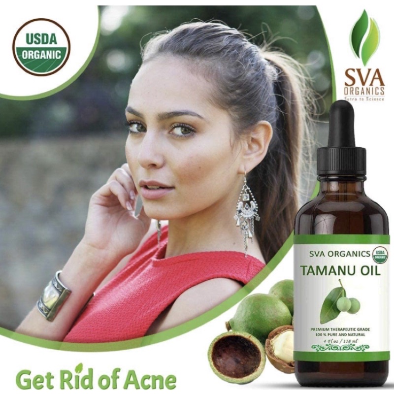 Tinh dầu Tamaru oil organic SVA 118m 100% tự nhiên USA
