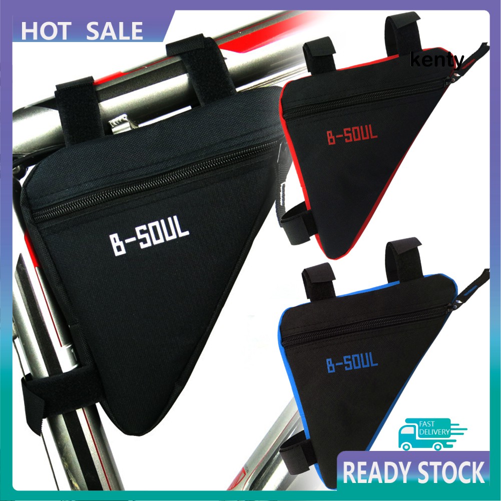 Túi Đựng Đồ Hình Tam Giác Gắn Khung Trước Xe Đạp Sử Dụng Tiện Lợi