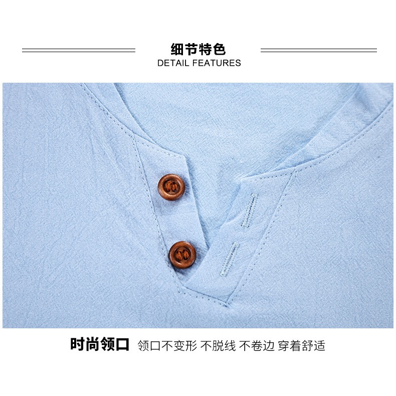 HÀNG HÓT [FREESHIP _50K] Áo Đũi Nam Cổ Tàu Mềm Mát Phong Cách Thời Trang Hàn Quốc | BigBuy360 - bigbuy360.vn