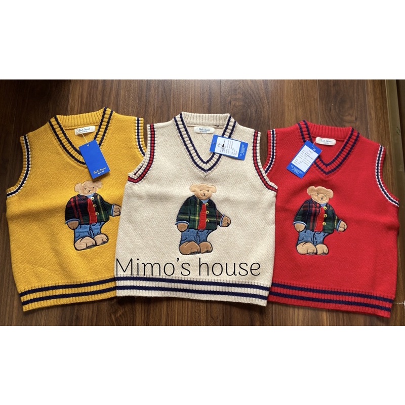 Áo GILE cho bé hình Gấu hàng cao cấp, chất đanh mịn, dày dặn